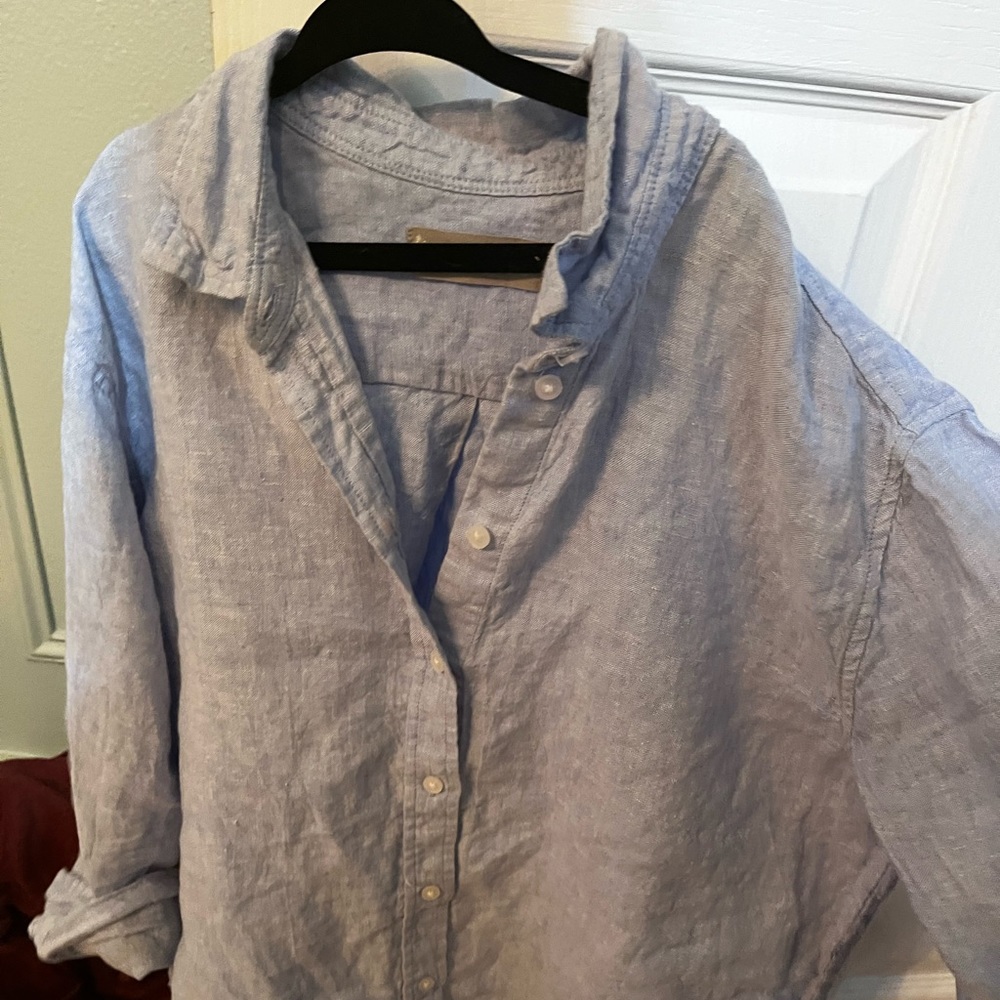 Everlane The Linen Relaxed Shirt 2